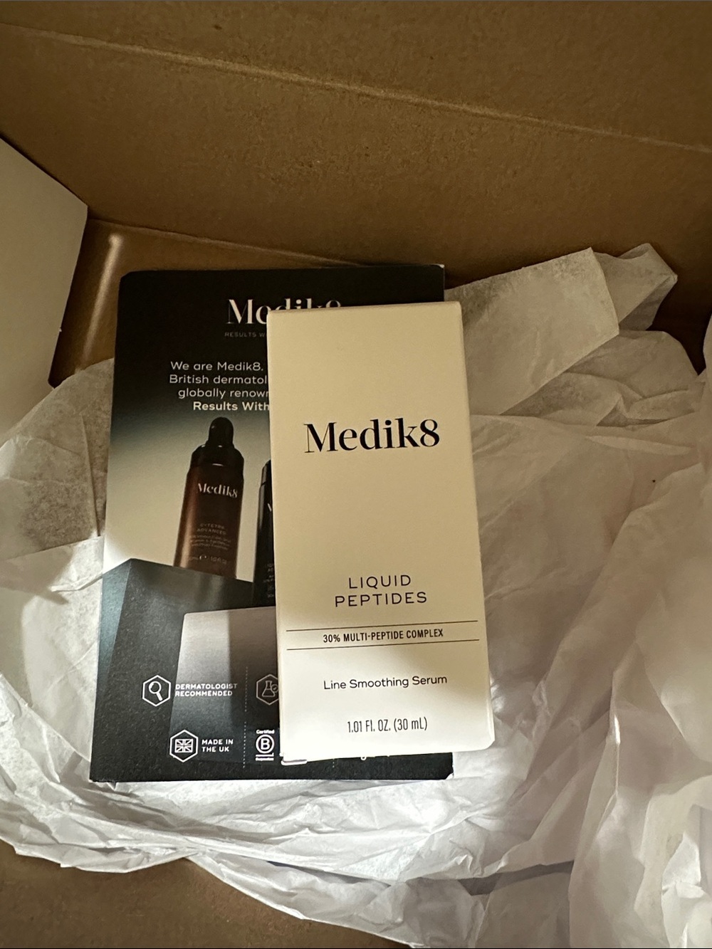 Medik8 Liquid Peptides Line smoothing serum